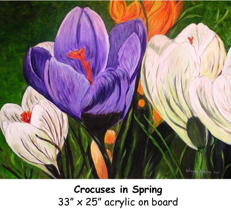 Crocuses in Spring
